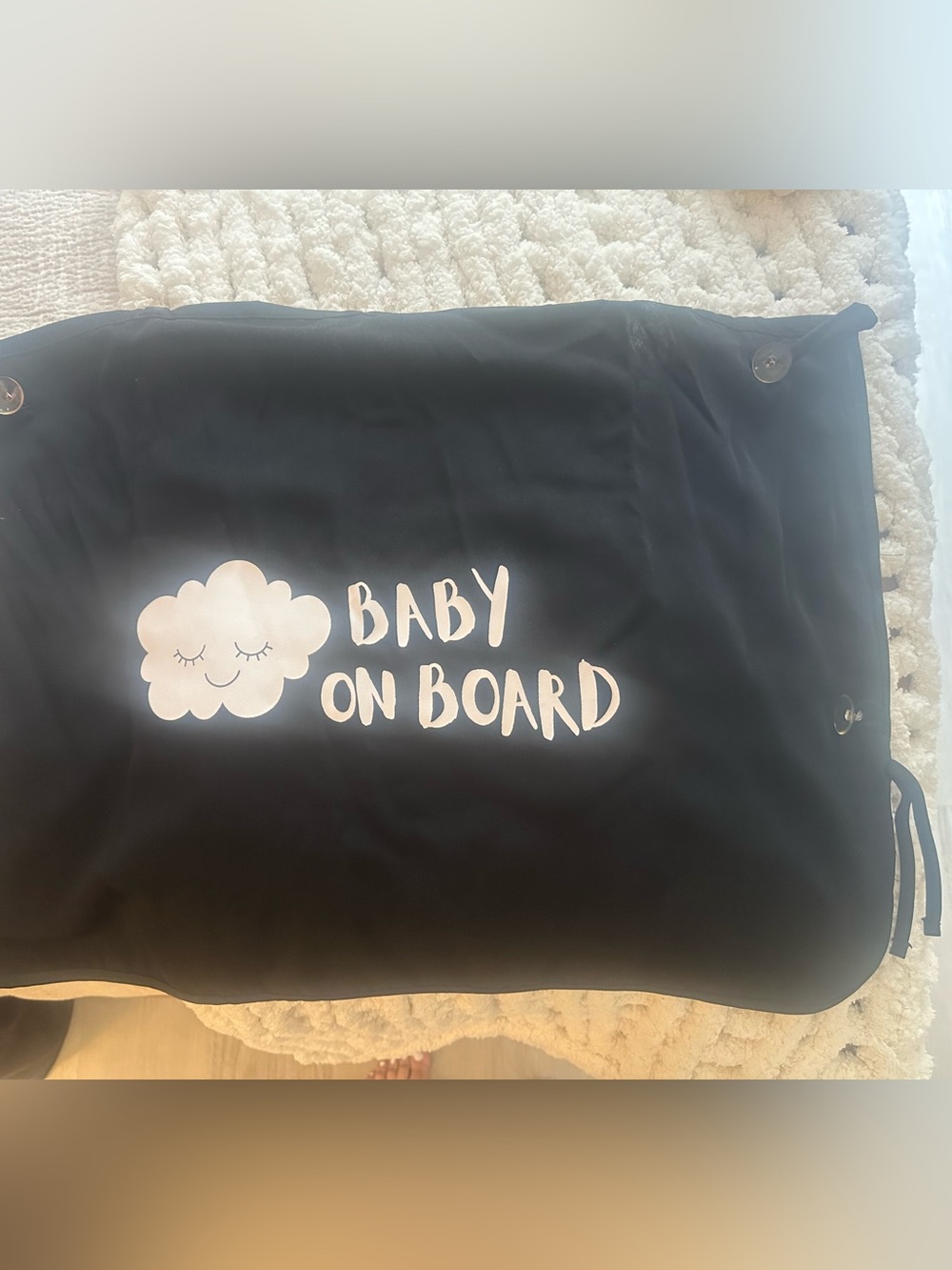 Baby On Board Window Shade w/ Suction